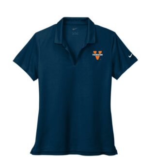 Nike Women's DriFit Mircopique Navy Polo